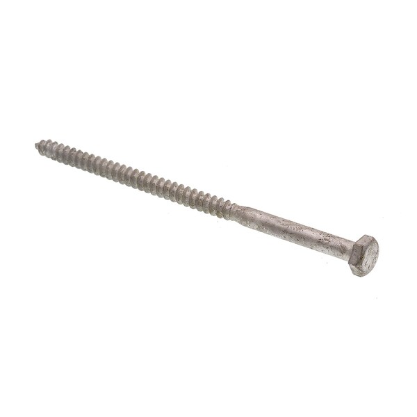 Prime-Line Hex Lag Screw 1/4in X 5in A307 Grade A Hot Dip Galvanized Steel 100PK 9055365 - main